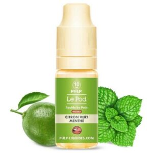 Citron Vert Menthe Nic Salt Le Pod liquide by PULP 10ml