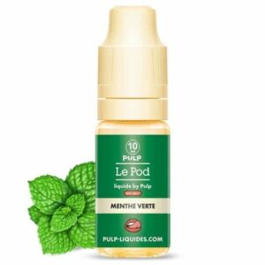 Menthe Verte Nic Salt Le Pod liquide by PULP 10ml