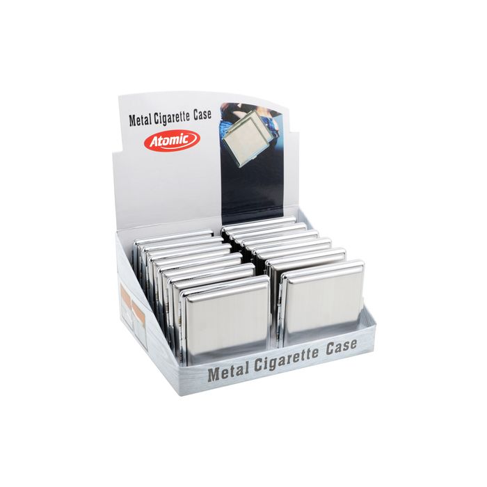 Étui cigarettes acier Atomic KS