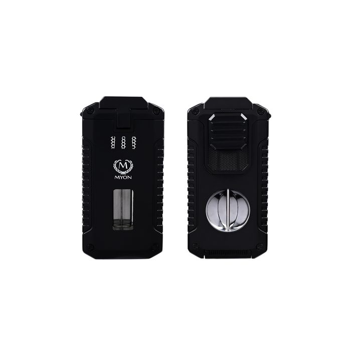 Briquet cigare Viraron 3-jet noir Myon