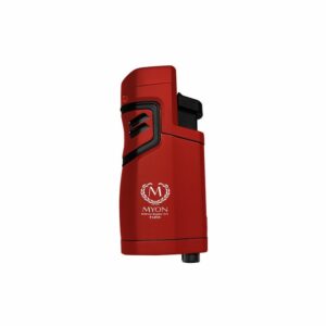 Briquet cigare 4-jet rouge Myon