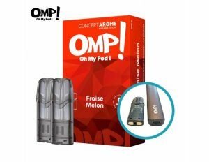 B.2 PODS RONDS FRAISE MELON 00MG