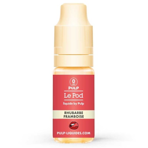 Rhubarbe Framboise Nic Salt Le Pod liquide by PULP 10ml