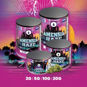 Amnesia Haze CBD – 22-23 % – Glasshouse – 20 g