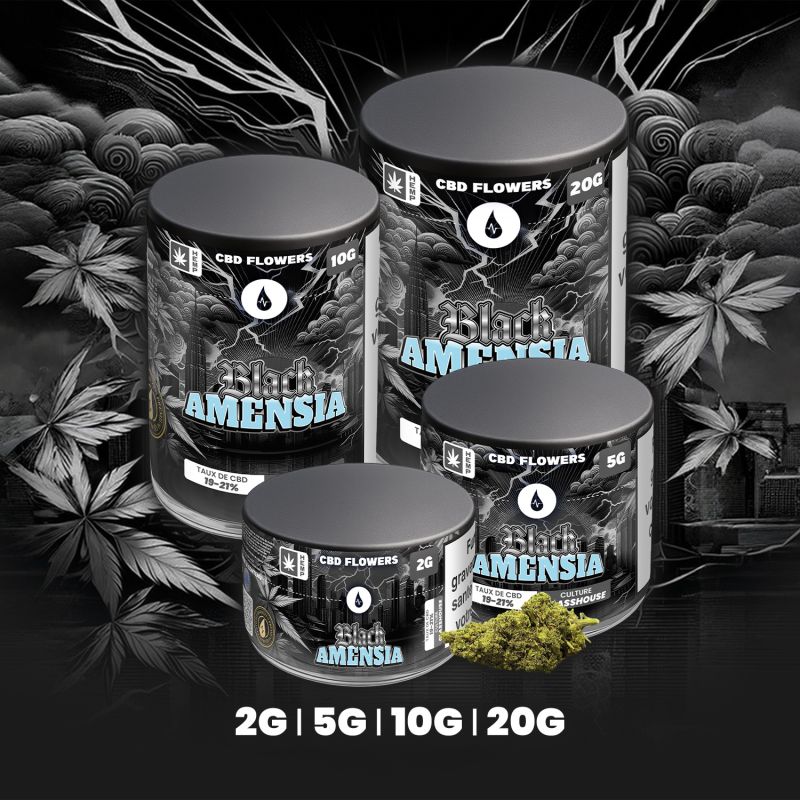 Black Amnesia CBD – 19-21 % – Glasshouse – 10 g