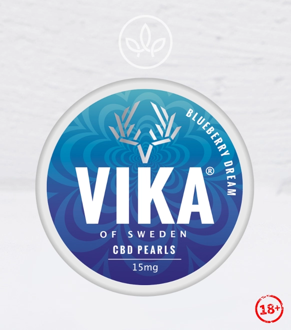Vika CBD Pearl – Blueberry Dream 15 mg